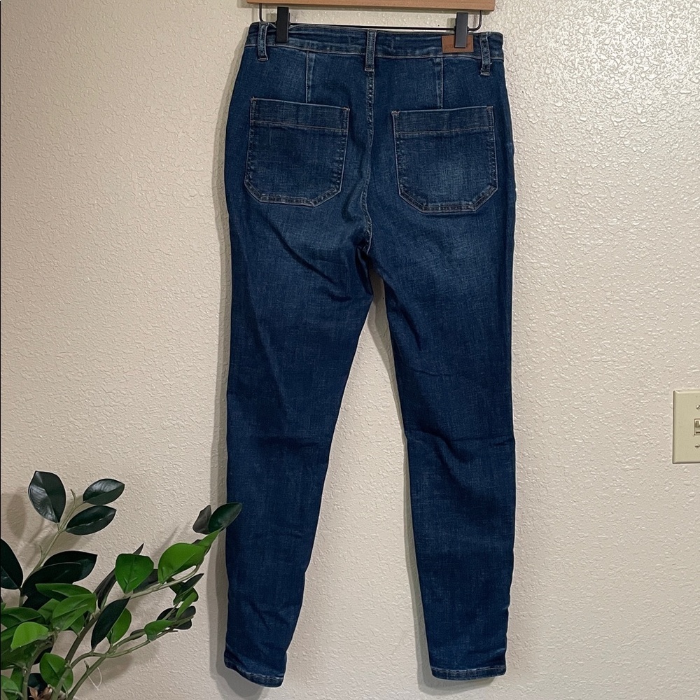 Judy blue button fly skinny jeans - Picture 7 of 11